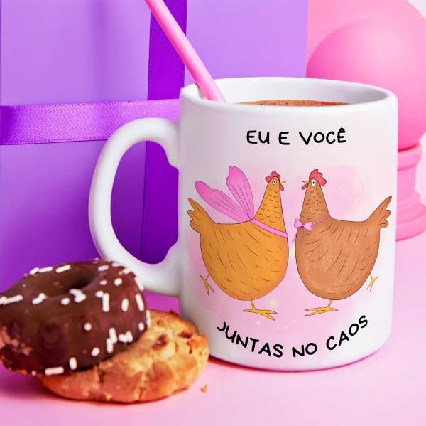 Caneca Galinha Amizade