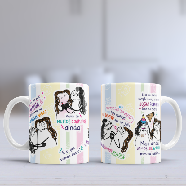 Caneca Amigas para Sempre